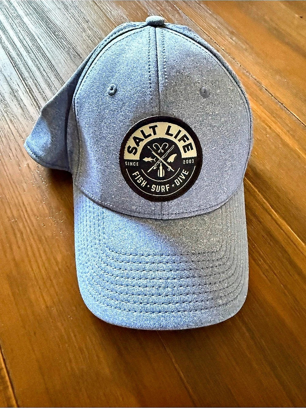 Salt Life UVapor Performance Hat Blue Like New
